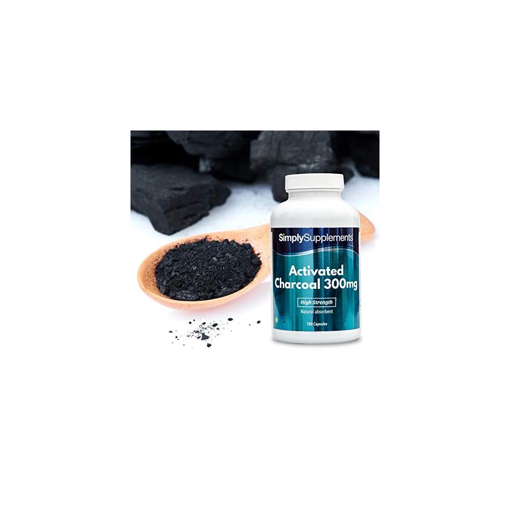 Cárbon activado vegano 180 cápsulas 300 mg Mi Tienda Vegana
