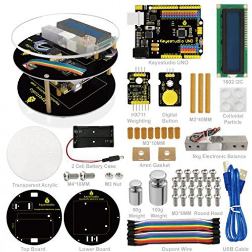 MagiDeal Paketwaage diy Set – Küchenwaagen Starter Kit – Digitalwaage Starter – Industriewaage für Arduino Uno - 7