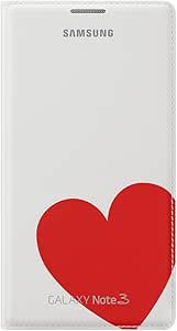 Samsung Moschino Design Flip Wallet Case Cover Hulle Fur Samsung Galaxy Note 3 Weiss Rotes Herz Amazon De Elektronik Foto