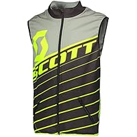 Scott Enduro Moto/Bicicleta Chaleco Negro/Gris/Amarillo 2018