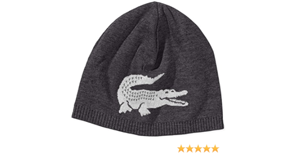 bonnet lacoste gris