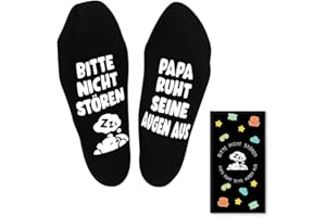 Tukuisi Geschenke für Männer Papa Opa Freund Geschenk Geburtstag Weihnacht Vatertag Valentinstag Socken
