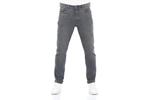 riverso Jeans Herren Stretch lang Straight Fit RIVChris Jeanshose Hose Schwarz Blau Grau 29 30 31 32 33 34 36 38 40