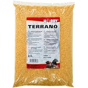 Terrano Kalzium, ocker, Ø 2-3 mm, 2,5 kg