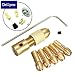Produktbild Saver Drillpro 8pcs 0.5-3mm Kleine Elektro-Bohrer Spannzangen Micro Twist Drill Chuck Set mit Innensechskantschlüssel