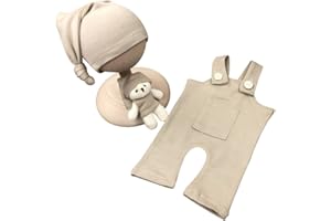 LICHENGTAI Costume da Fotografia per Neonato, Set di Accessori per Foto di Neonati, Neonato Fotografia del Bambino Prop, Abiti Fotografici per Neonati