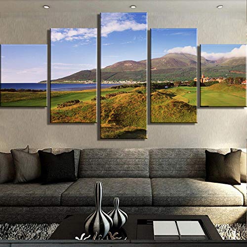 Fyyanm 5 Piezas Lienzo De Pintura Anime Cartel Pinturas Sobre