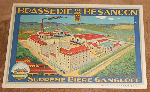 Download Carte Publicitaire Brasserie de Besançon Suprême Bière Gangloff Download Carte Publicitaire Brasserie de Besançon Suprême Bière Gangloff