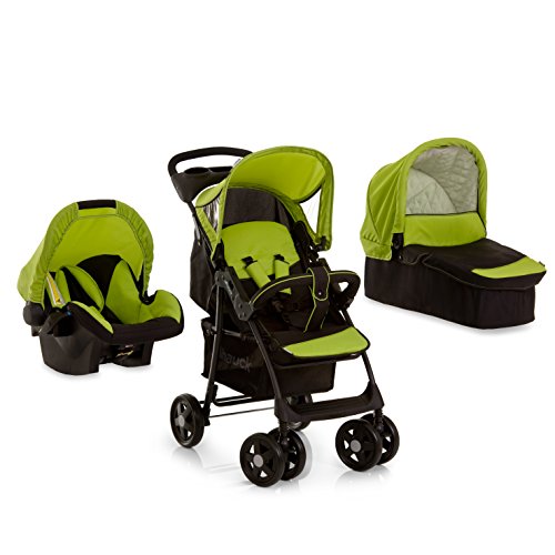 Hauck Shopper Trio Set Travel System - Caviar/Kiwi