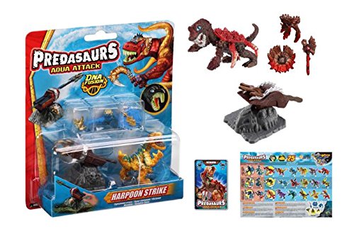 Startrade Grandi Gio- Blister Predasaurus Aqua Attack, Colore Nero/Giallo, 3.GG02601