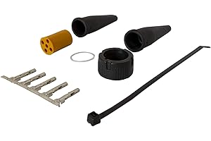 UNITRAILER Conector Mantes 5-Pin Bayoneta Amarillo Izquierdo