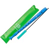 Hohner Hohner Flute 9508 Light Blue Case Green and Transparent