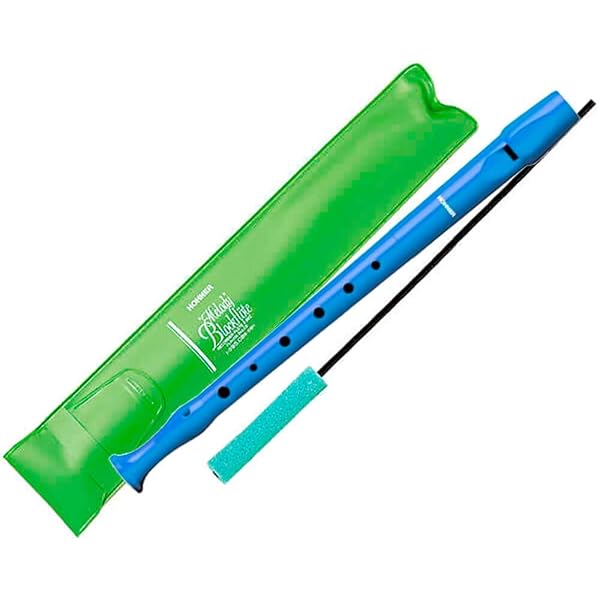 Porta Flauto BENETTON DOLCE In Poliestere Resistente, 37x8x2 Cm, Imbottito Con Maniglia E Scomparto Per Asta Di Pulizia, Per Bambini E Adulti