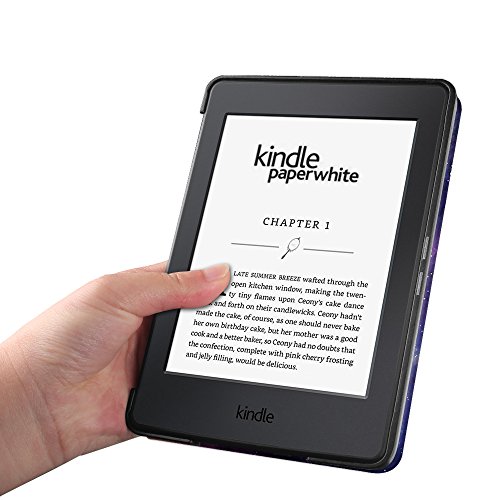 Fintie Hülle für Kindle Paperwhite – [Origami Serie] Leichte Multi-Winkel Stand Cover mit Auto Wake / Sleep Funktion für den neuen Kindle Paperwhite 2016 (mit 300 ppi-Display, 6 Zoll, und integrierter Beleuchtung) und alle Modelle von 2012, 2013, 2014, 2015 (Z -Die Galaxie) - 7