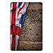 Produktbild Bathroom Bath Rug Kitchen Floor Mat Carpet,Union Jack,Flag of United Kingdom on Old Oak Wooden Board English Nation Country Britain,Multicolor,Flannel Microfiber Non-Slip Soft Absorbent