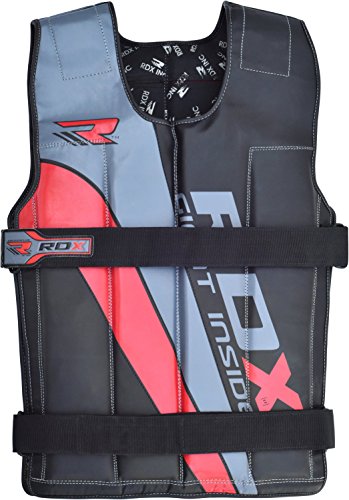 RDX Gym Gewichtsweste Laufweste Gewicht Krafttraining Fitness Trainingsweste Joggen Weste - 2