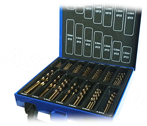 99pc-Cobalt-Bohrer Bit Set (CO/Inox) HSS Metall – Für Edelstahl