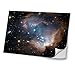 Produktbild Weltraum 10022, Sterne, Skin-Aufkleber Folie Sticker Laptop Vinyl Designfolie Decal mit Ledernachbildung Laminat und Farbig Design für Laptop 15.4"