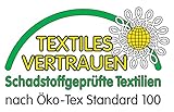 Kissenbezug Stillkissenhülle Seitenschläferkissenbezug 2er Set Sparpack Kissenhüllen mit Reißverschluss in 10 Farben hochwertige Jersey Qualität 150g/m² 100% Baumwolle ÖKO-TEX 40×145 cm anthrazit - 4