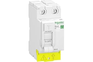 Schneider Electric - Resi9 - inter différentiel - 2P - 40A - 30mA - Type AC - peignable - alim bas - R9PRC240