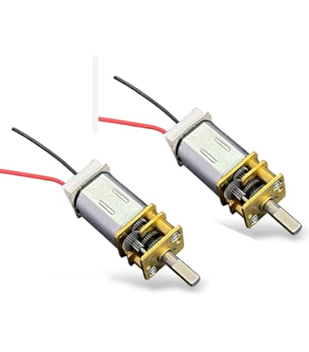 Greartisan Moteur N20 12V 1000 Tr/min Réducteur Métal – Couple Élevé Pour Jouets RC, Serrures & Projets DIY !