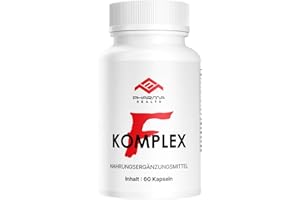 NATURAL PRO F Komplex | Extrem -SCHNELL & Einfach | Stoffwechsel | Endlich - 60 Kapseln