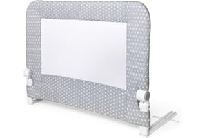 Interbaby Barrera Seguridad Niños Cama Abatible 90 cm | Niños Entre 18 Meses y 5 Años | Barandilla Cama Niño de Fácil Instalación, Seguridad, Compatible con Camas Nido | Estrella