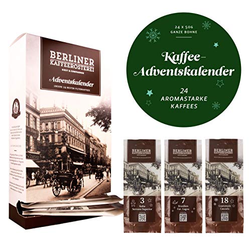BKR | Kaffee Adventskalender | 24x 50g ungemahlen