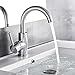 Produktbild AuraLum chrom Wasserhahn 360° Drehbar Bad armatur Waschbecken Mischbatterie Waschtischarmatur Einhandmischer Badarmatur fürs Badezimmer(50CM Schlauch)