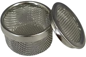 KD89 Kosz do czyszczenia małych części z siatką ze stali nierdzewnej - model z mosiądzu lub stali - do czyszczenia części zegarków, biżuterii lub części precyzyjnych.
