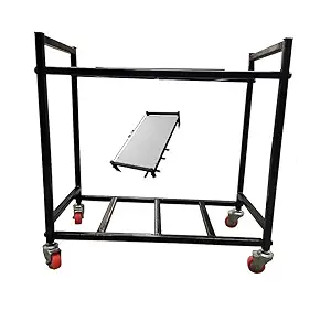 NEO STAR Metal 2 in 1 (Stand and Wheels) Inverter Trolley (Black)