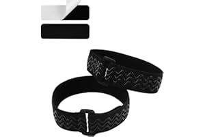 NEPAK 2 Pair Knee Boots Straps with 40 pcs Velcro Elastic Adjustable Boots Straps, Reusable Easy to Use and Store, Keeping Boots no Fall Off