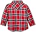 Levi's Baby-Boys Checky Checkered Shirt, Red, 18-24 Months (Manufacturer Size:24 Months)