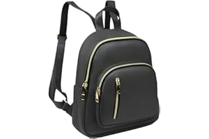 YANAIER Damski skórzany plecak Rusksack moda damska skóra PU plecak na co dzień torba podróżna plecaki szkolne