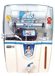 EUROGRAND Ro+Uv+Uf+Tds Plastic Water Purifier (Medium, Aqua)