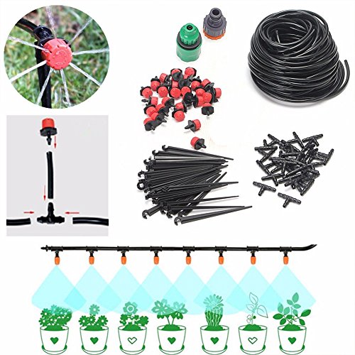 Preisvergleich Produktbild Patzbuch Micro Drip Bewässerung Bewässerungssystem, Garten Pflanzen Wasser Blume Selbst Kits Schlauch Wasserspender
