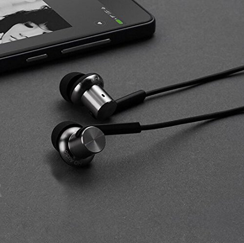 Xiaomi H  brido Dual Auriculares Earphone H  bridos Auriculares Intra-auriculares multi-unidad C  rculo Hierro Mixto Auriculares de Pist  n con Control Remoto por Cable con Control de Micr  fono  Plata Spacegrau 