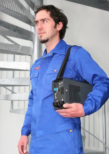 Einhell Inverter Schweißgerät BT-IW 100 (85 V, inkl. Masseklemme, Elektrodenhalter, Ventilatorkühlung, Trageriemen, leicht und kompakt) - 3