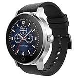 iStary Smartwatch IPS Display Full Round Bildschirm Bluetooth Calling Music Spielen Herzfrequenz Überwachung Smart Watch Für Die Meisten Typen Von Smartphone 1,28 Zoll by