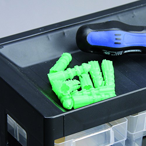 Allit Kleinteiledepot, 1 Stück, schwarz/gelb, 458140 - 3