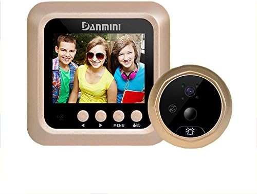 Intelligent Electronic cat's eye PIR Motion detectio Security door mirror Visual doorbell,200W pixels, 2.4 inches