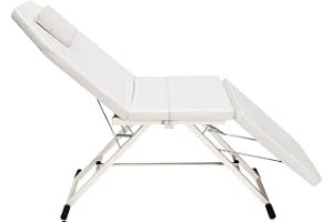 Unkonwcy Hopfällbar Massagesäng Spa Salong Skönhetssäng Kosmetisk Säng Bärbar Tatueringssalong Ansiktssäng Massagebord Stol V