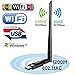 Produktbild 1200Mbit/s USB Wifi Adapter,AC Dualband wireless Adapter (2.4G/300Mbps+5.8G/867Mbps),Boluomi Wlan Stick mit Antennenbuchse und abnehmbarer Antenne für Win 10/8.1/8/7/XP/Vista (32/64bits) MAC OS