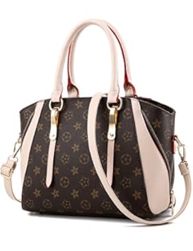 HAOYUXIANG Art- Und Weisebeiläufige Schulter-Beutel-Tendenz-diagonale Damen-Handtasche,Beige