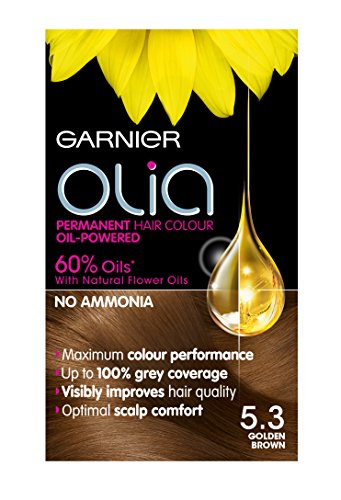 Garnier Olia 5.3 Golden Brown Permanent Hair Dye