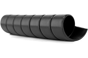 Safeplast ECO Safe-Spirale Protezione a spirale per tubi idraulici Ø 12 mm, lunghezza 10 m, Spirale protettiva per cavi per il raggruppamento di tubi, colore: Nero
