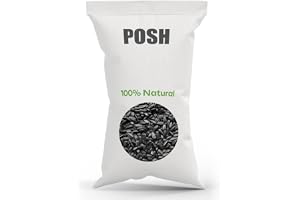 POSH Solrosfrön, svart färg, 20 kg, djurfågelfoder för alla årstider