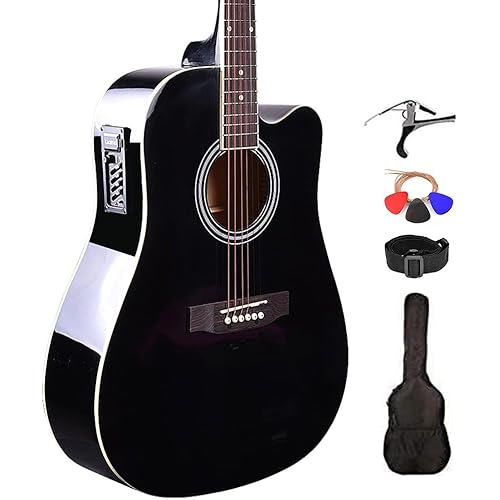 Kadence Frontier Semi Acoustic Jumbo Guitar 41\