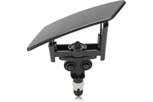 Akozon Buses D'essuie-Glace, Buse de Pulvérisation de Lave-Phare Avant de Voiture 6438F4 Remplacement et Accessoires, Phare pour Ajustement Universel 307 2004-2013 Droite(La