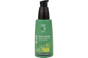‎G R N SHADES OF NATURE G R N shades of nature [GRÜN] Biokosmetik Gesichtscreme Feuchtigkeitsspendende Pflege - Bio-Hanf & Bio-Gurke - für alle Hauttypen - erfrischend - vegan - 50 ml